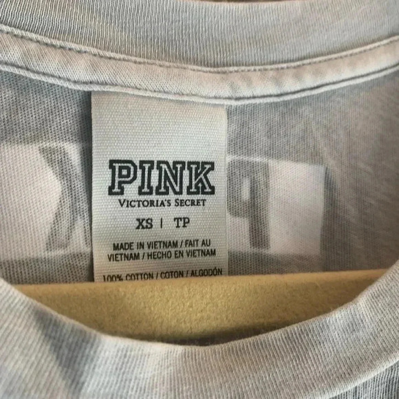 Pink Gray and White Tank Top - Picture 4 of 7